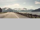 Seward Highway, heading south from Anchorage.